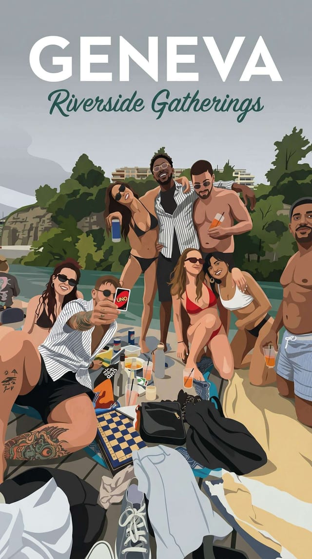 GENEVA travel poster