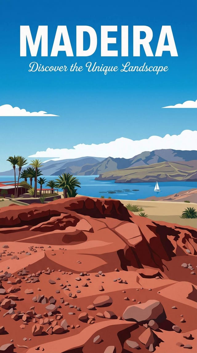 MADEIRA travel poster