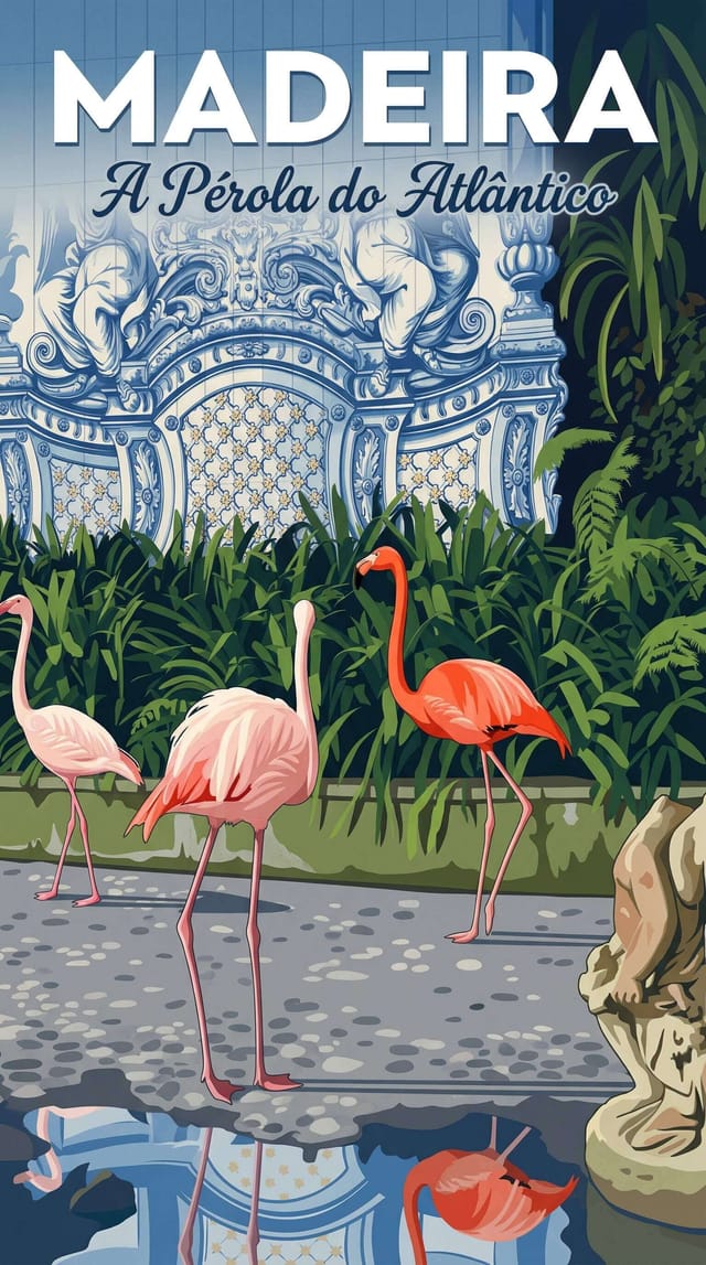 MADEIRA travel poster