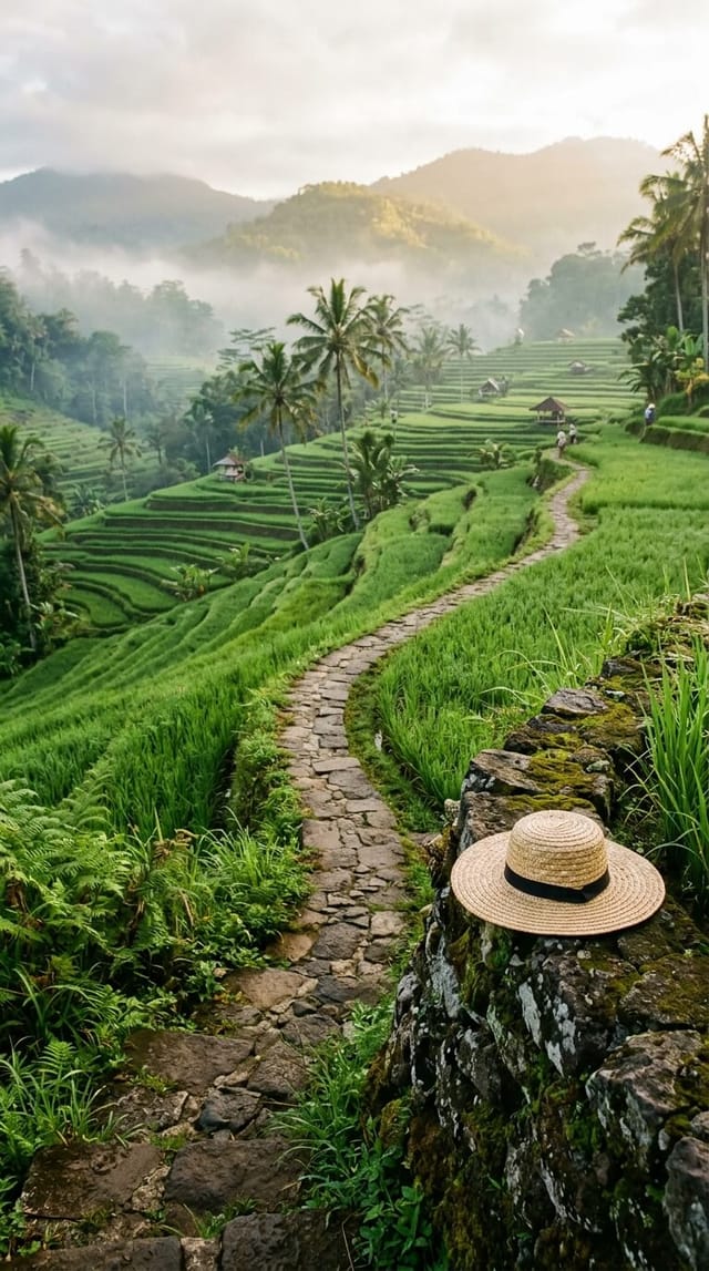 Bali original photo before transformation